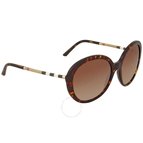 burberry classic round sunglasses